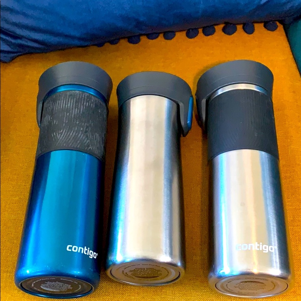 Contigo insulated spill proof travel mugs set of 3